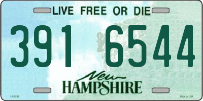 NH license plate 3916544