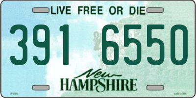 NH license plate 3916550