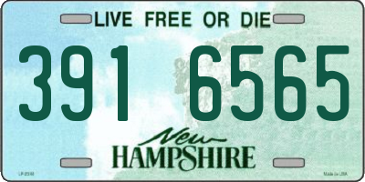 NH license plate 3916565