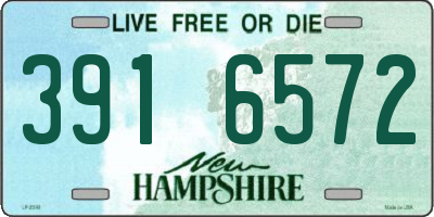 NH license plate 3916572