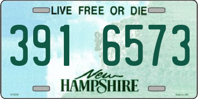 NH license plate 3916573