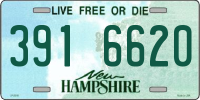 NH license plate 3916620