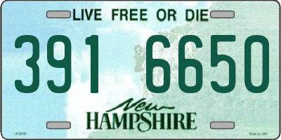 NH license plate 3916650