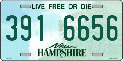 NH license plate 3916656
