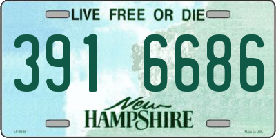 NH license plate 3916686