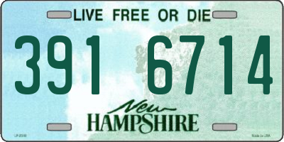 NH license plate 3916714