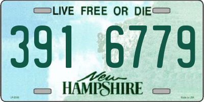 NH license plate 3916779