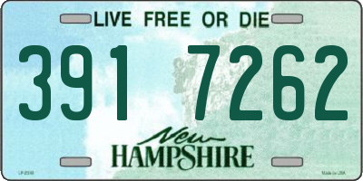 NH license plate 3917262