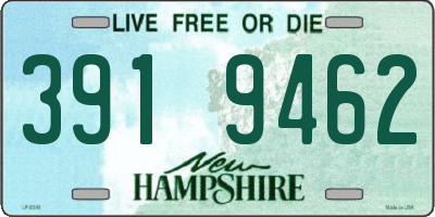 NH license plate 3919462