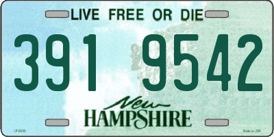 NH license plate 3919542