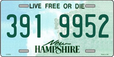 NH license plate 3919952