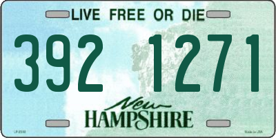 NH license plate 3921271