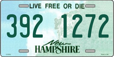 NH license plate 3921272