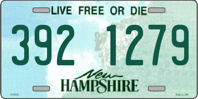 NH license plate 3921279