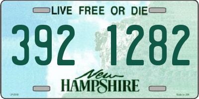 NH license plate 3921282