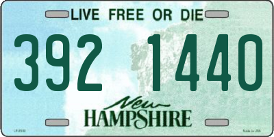 NH license plate 3921440