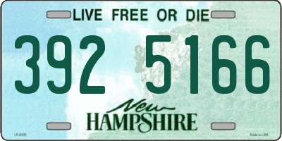 NH license plate 3925166