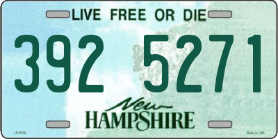NH license plate 3925271