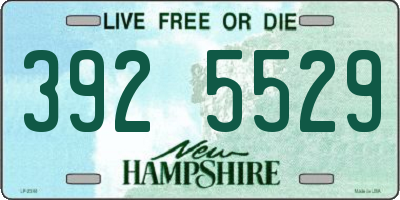 NH license plate 3925529