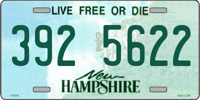 NH license plate 3925622