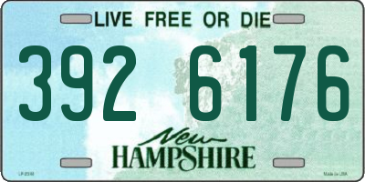 NH license plate 3926176