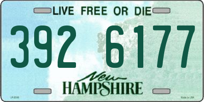 NH license plate 3926177