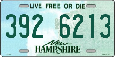 NH license plate 3926213