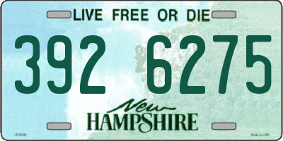 NH license plate 3926275