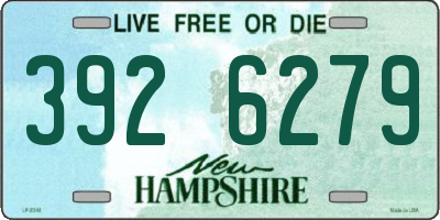 NH license plate 3926279