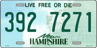 NH license plate 3927271