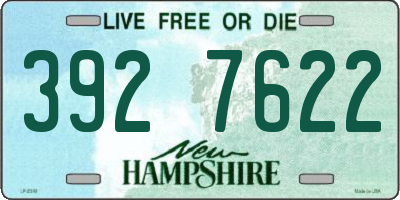 NH license plate 3927622