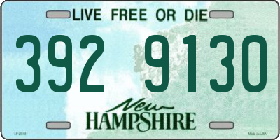 NH license plate 3929130
