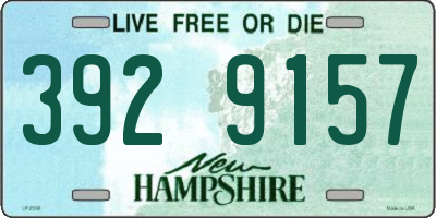 NH license plate 3929157