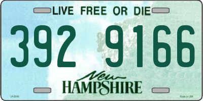 NH license plate 3929166