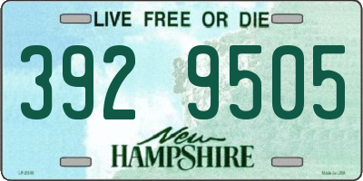 NH license plate 3929505