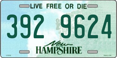 NH license plate 3929624