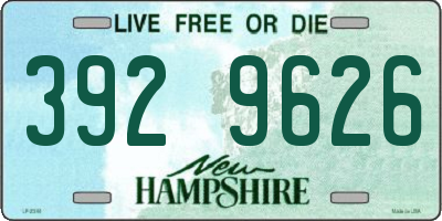 NH license plate 3929626