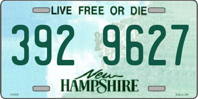 NH license plate 3929627