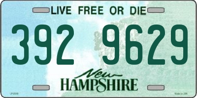 NH license plate 3929629
