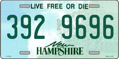 NH license plate 3929696