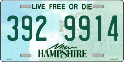 NH license plate 3929914