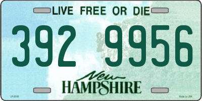 NH license plate 3929956