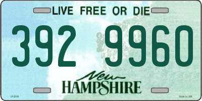 NH license plate 3929960