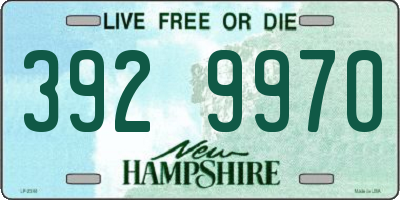 NH license plate 3929970