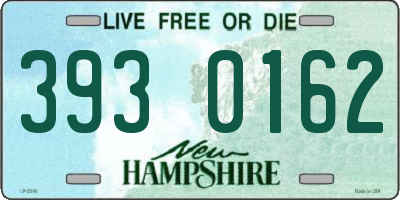 NH license plate 3930162