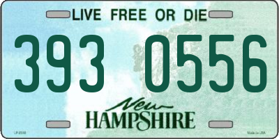 NH license plate 3930556