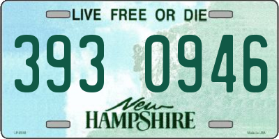 NH license plate 3930946