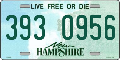 NH license plate 3930956