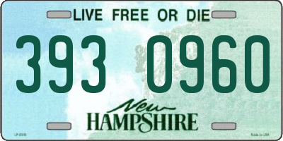 NH license plate 3930960