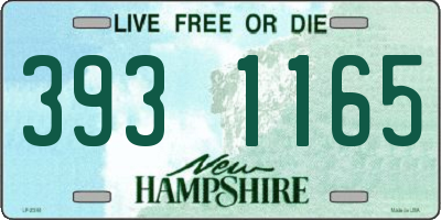NH license plate 3931165